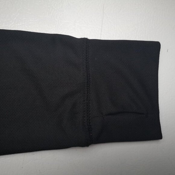 NFL Team Apparel TX3 Cool Ladies Size XL 1/4 Zip Black w/ White Top - Picture 6 of 9